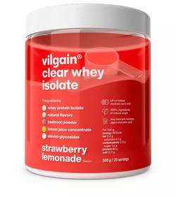 Vilgain Clear Whey Isolate Strawberry lemonade 500 g