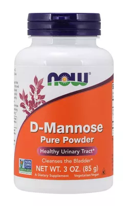 obrázek NOW® Foods NOW D-Manóza, 85 g, čistý prášek