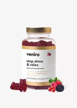 obrázek VENIRA stop stress & relax - stress no more gummies