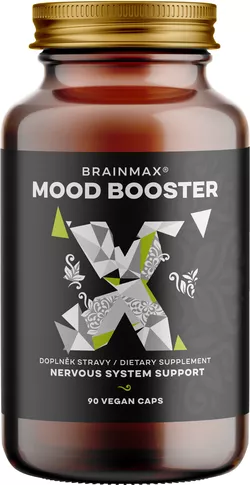 obrázek BrainMax MOOD BOOSTER, komplex pro podporu nálady, 90 rostlinných kapslí