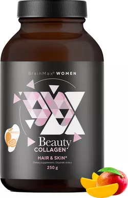 obrázek BrainMax Women Beauty Fish Collagen, mořský rybí kolagen Naticol®, 250 g