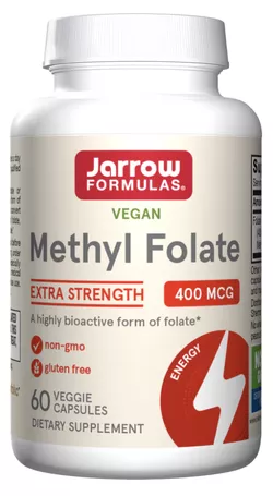 obrázek Jarrow Formulas Jarrow Methyl Folate (Aktivní forma kyseliny listové), 400mcg, 60 kapslí