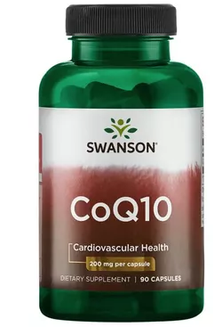 obrázek Swanson CoQ10 (Koenzym Q10), 200 mg, 90 kapslí