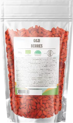 obrázek BrainMax Pure Goji sušené BIO, 200 g