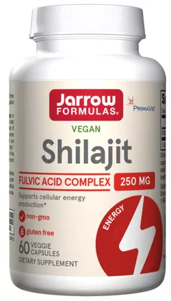 obrázek Jarrow Formulas Jarrow Shilajit Fulvic acid complex (kyselina fulvová), 60 rostlinných kapslí