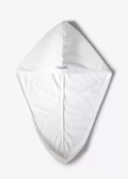 obrázek VENIRA turban / ručník na vlasy, bílý