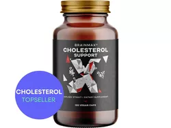 obrázek BrainMax Cholesterol Support, Řešení Cholesterolu, 100 kapslí