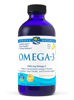 obrázek Nordic Naturals Omega, 1560 mg, Citron, 237 ml