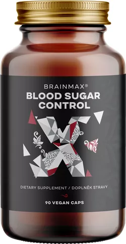 obrázek BrainMax Blood Sugar Control, 90 kapslí