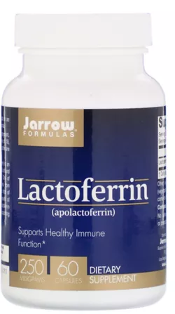obrázek Jarrow Formulas Jarrow Lactoferrin (laktoferin), 250 mg, 60 softgelových kapslí