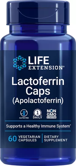 obrázek Life Extension Lactoferrin Caps, laktoferin, 60 kapslí