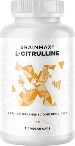 obrázek BrainMax L-Citrulline, L-citrulin, 210 rostlinných kapslí