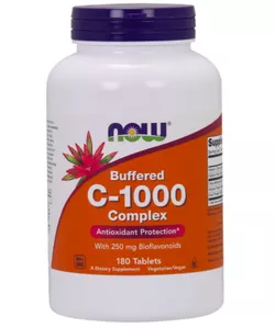 obrázek Now® Foods NOW Buffered Vitamin C-1000 Complex s bioflavonoidy, 180 tablet