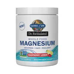 obrázek Garden of Life - Magnesium Dr. Formulated (hořčík) - malina a citrón, 198g