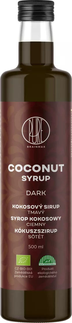 obrázek BrainMax Pure Kokosový sirup, BIO, 500ml