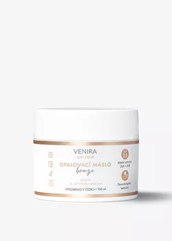 obrázek VENIRA opalovací máslo, bronze, SPF 25, 100 ml