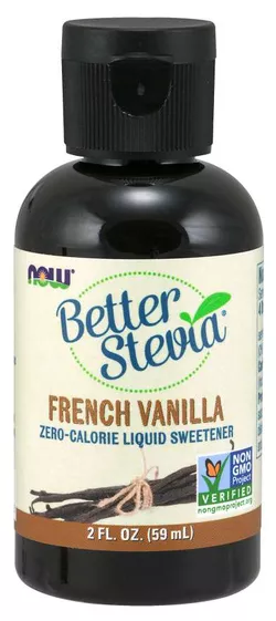 obrázek NOW® Foods NOW Better Stevia Liquid, Francouzská vanilka, 59ml