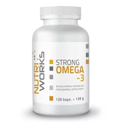 obrázek NutriWorks Strong Omega 3 120 kapslí