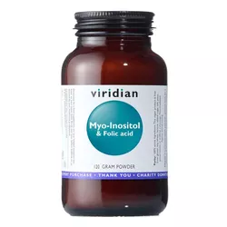 obrázek Viridian Myo-Inositol & Folic Acid 120g (Myo-Inositol s kyselinou listovou)