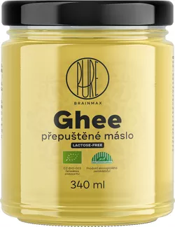 obrázek BrainMax Pure Ghí, přepuštěné máslo, BIO, 340 ml