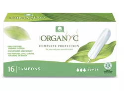 Tampony super 16 ks BIO bavlna ORGANYC