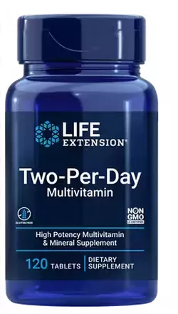 obrázek Life Extension Two Per Day multivitamín, 120 tablet