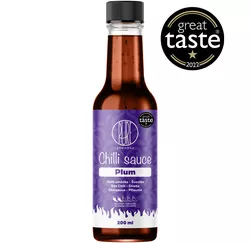 obrázek BrainMax Pure Chilli sauce - Plum (chilli omáčka), 200 ml
