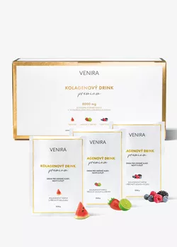 obrázek VENIRA PREMIUM kolagenový drink pro vlasy, nehty a pleť, 30 sáčků
