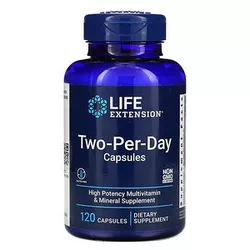obrázek Life Extension Two Per Day multivitamín, 120 kapslí