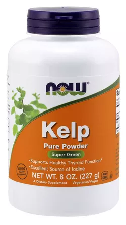 obrázek NOW® Foods NOW Kelp s přírodním jódem, prášek, 227g