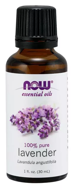 obrázek NOW® Foods NOW Essential Oil, Lavender oil 100% Pure (éterický olej Levandule), 30 ml
