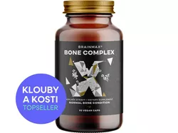 obrázek BrainMax Bone Complex, podpora zdraví kostí, 90 rostlinných kapslí