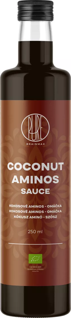 obrázek BrainMax Pure Kokosové aminos BIO, 250 ml *CZ-BIO-001 certifikát
