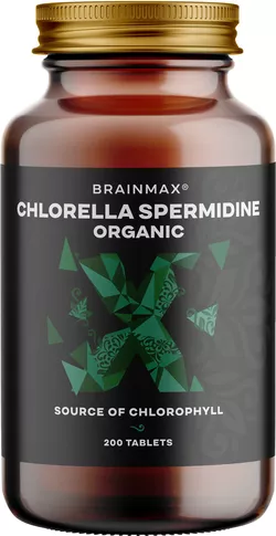 obrázek BrainMax Chlorella Spermidine Organic