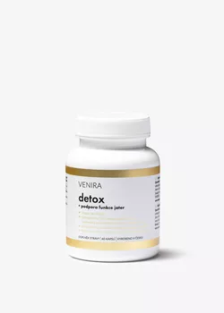 obrázek VENIRA detox + podpora funkce jater, 60 kapslí