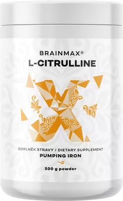 obrázek BrainMax L-Citrulline, L-citrulin, 500 g