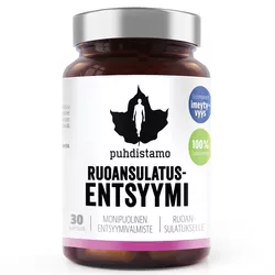 obrázek Puhdistamo - Digestive Enzymes 30 kapslí (Trávicí enzymy - Ruoansulatus Enstsyymi)