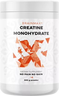 obrázek BrainMax Creatine Monohydrate, Kreatin monohydrát, 500 g