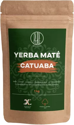 obrázek Votamax BrainMax Pure Organic Yerba Maté - Catuaba, 1000 g