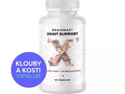 obrázek BrainMax Joint Support, podpora kloubů a kostí, 180 rostlinných kapslí