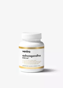 obrázek VENIRA ashwagandha KSM-66, 60 kapslí