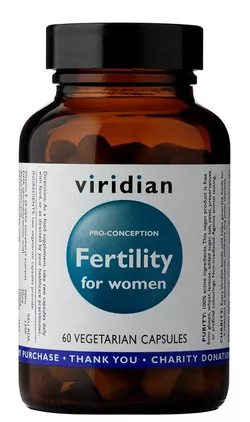 obrázek Viridian Fertility for Women 60 kapslí