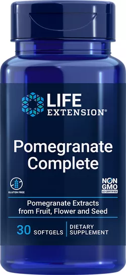 obrázek Life Extension Pomegranate Complete, 30 softgelových kapslí