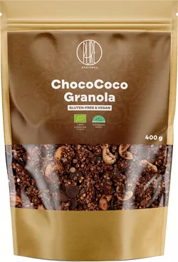 obrázek BrainMax Pure ChocoCoco Granola, Čokoláda a Kokos, 400 g