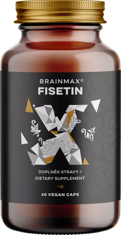 obrázek BrainMax Fisetin 100 mg, 60 rostlinných kapslí