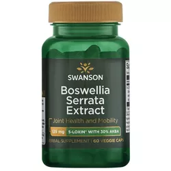 obrázek Swanson Boswellia Serrata Extract, 125 mg, 60 rostlinných kapslí