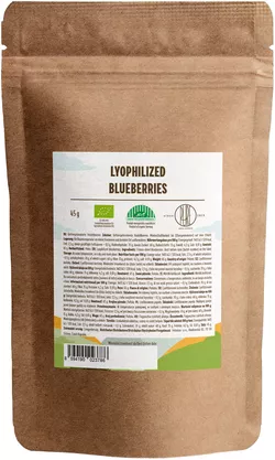 obrázek BrainMax Pure Lyofilizované borůvky, 45 g