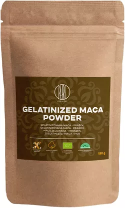 obrázek BrainMax Pure Maca želatinovaná BIO prášek, 150 g