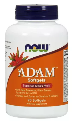 obrázek Now® Foods NOW Adam, Multivitamin pro muže, 90 softgels