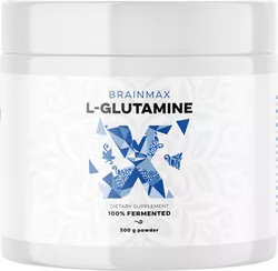 obrázek BrainMax L-Glutamine, L-Glutamin 500 g